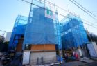 10月26日　花小金井6丁目　建物がほぼ完成！