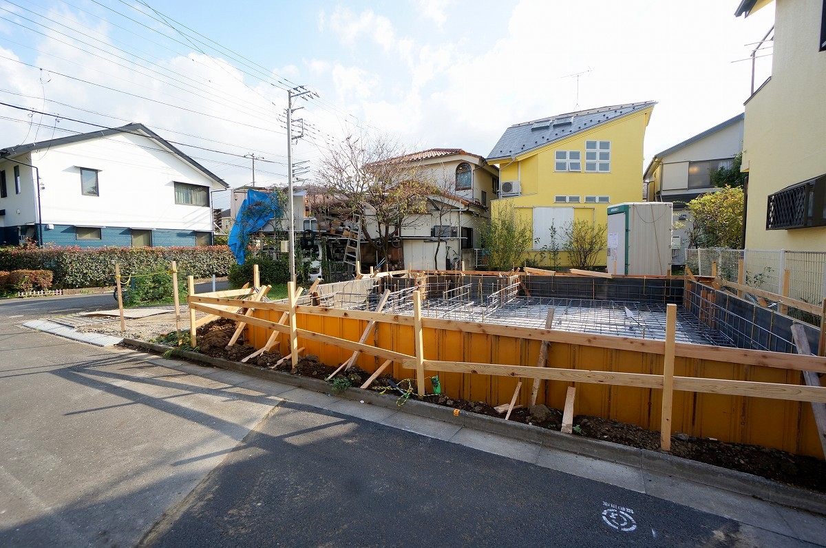 11月8日　回田町7期　基礎工事が始まりました！