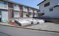 5月8日　東大和市芋窪５丁目１期　基礎工事が終わりました！