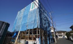 1月17日　東久留米市金山町2丁目1期　上棟しました！