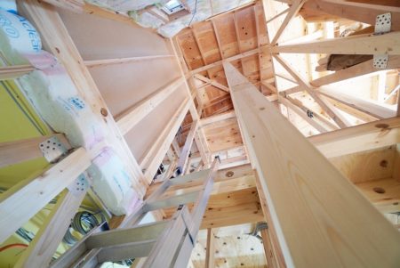 1月29日　小平市御幸町2期　大工工事が進む現場の様子をご紹介します！