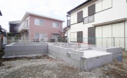 東村山市青葉町２丁目 新築戸建　進捗状況のご紹介です。