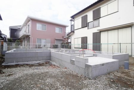 東村山市青葉町２丁目 新築戸建　進捗状況のご紹介です。